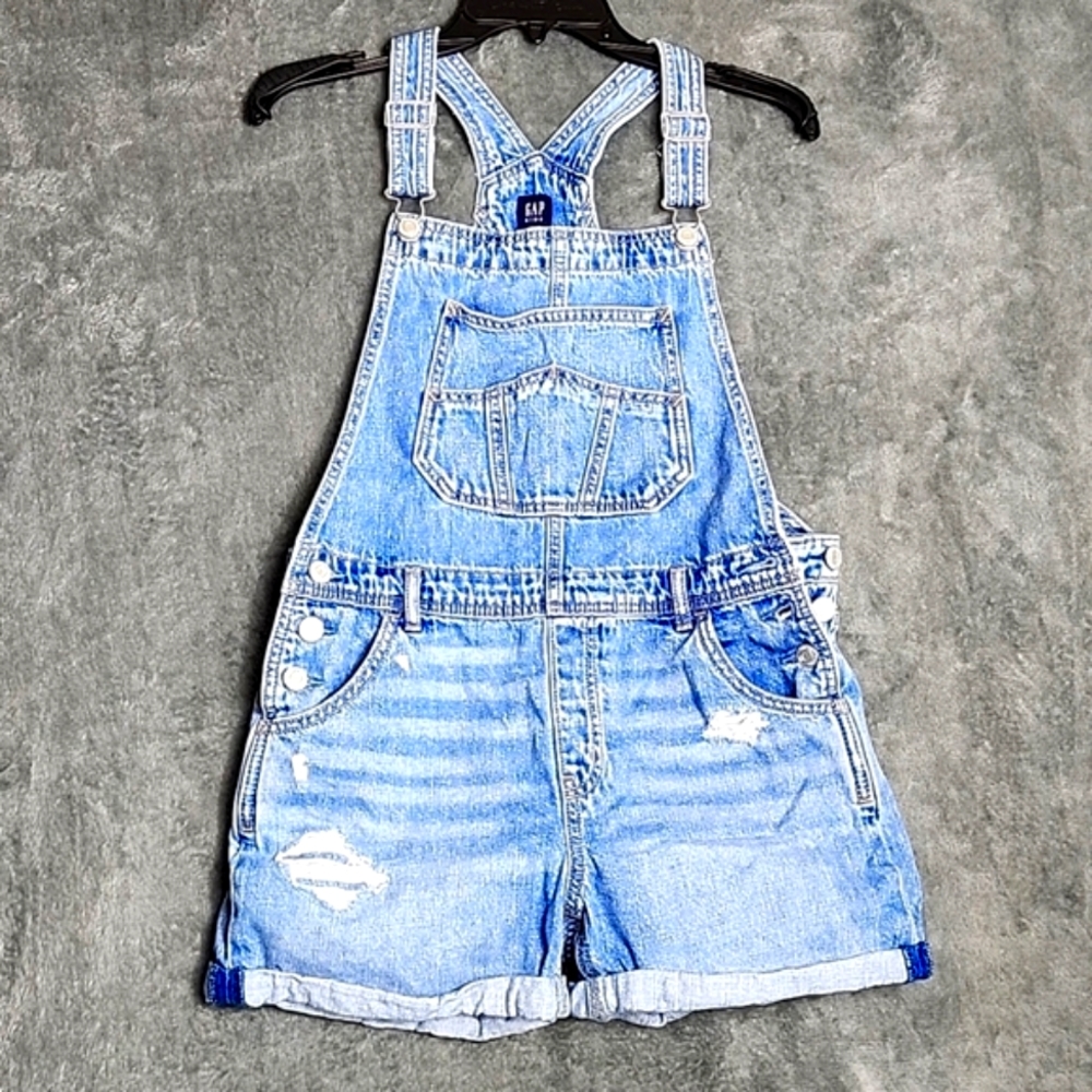 GAP Kids Jean Shorts overalls. Size XL.